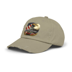 25th Anniversary 9/11 Eagle Flag Distressed Cap