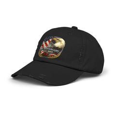 25th Anniversary 9/11 Eagle Flag Distressed Cap