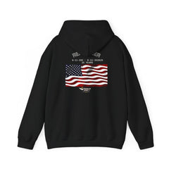 9/11 25th Anniversary Memorial Hoodie – American Flag & Eagle Tribute