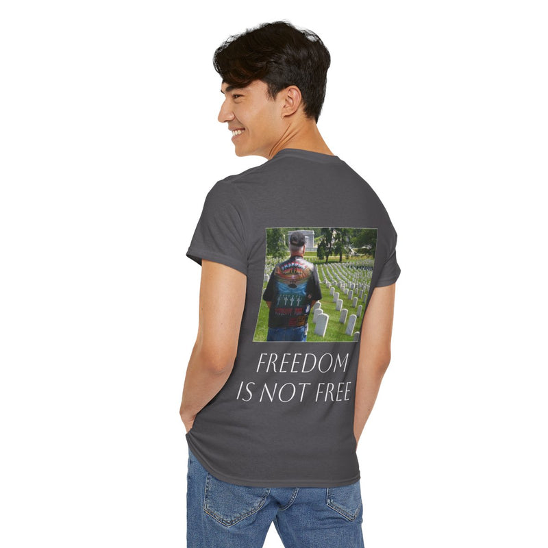 American Patriot Flag tee | Freedom Is Not Free Memorial shirt