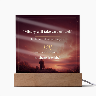 Advantage of the Joy of Sharing