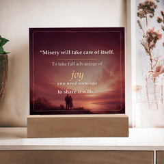 Advantage of the Joy of Sharing