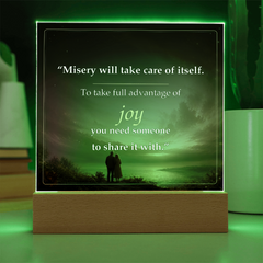 Advantage of the Joy of Sharing